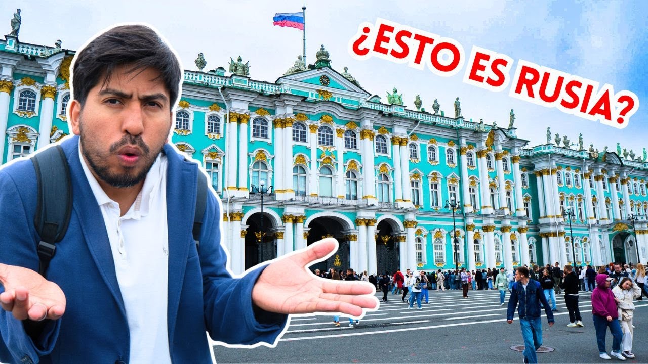 “Entré a la ciudad MÁS IMPACTANTE de Rusia- San Petesburgo.