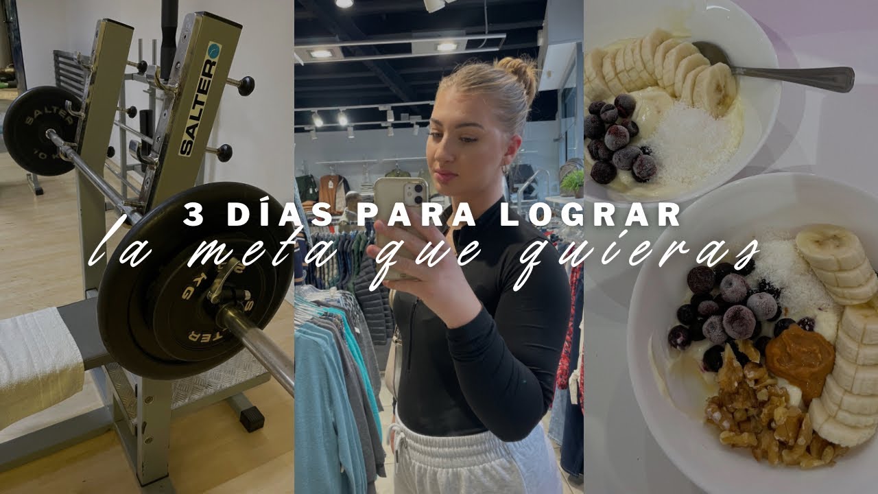 RETO DE 3 DÍAS PARA LOGRAR CUALQUIER META ¡FUNCIONA!