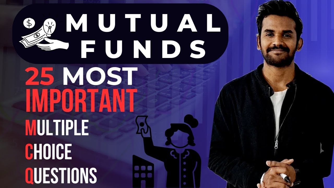 Best 25 MCQs on Mutual Funds | The Commerce Show