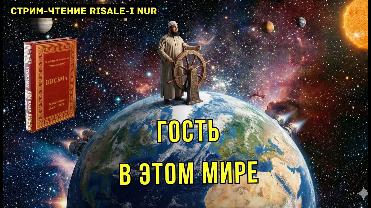 Гость Творца этого мира | (чтение Рисале-и Нур) #стрим