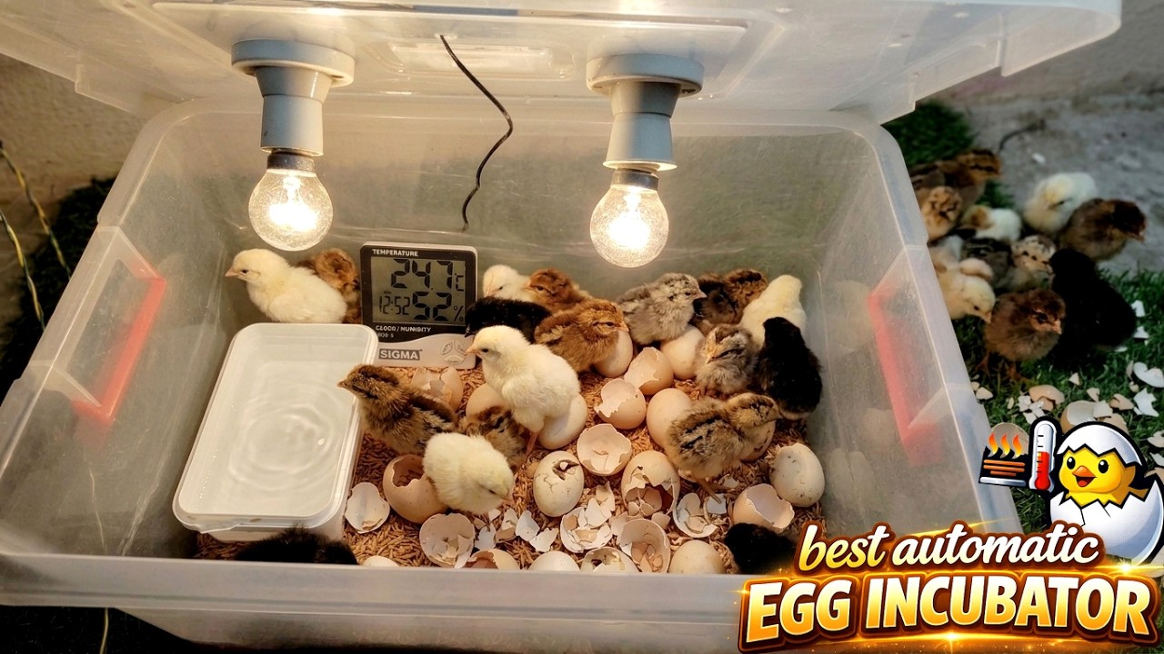 BEST EGG INCUBATOR FULLY AUTOMATIC