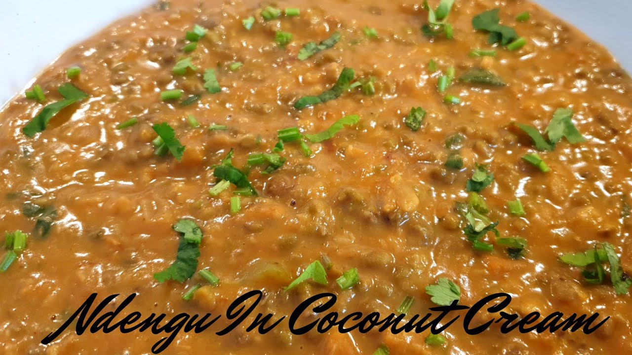 How To Make Simple Tasty Ndengu In Coconut Cream/ Milk.