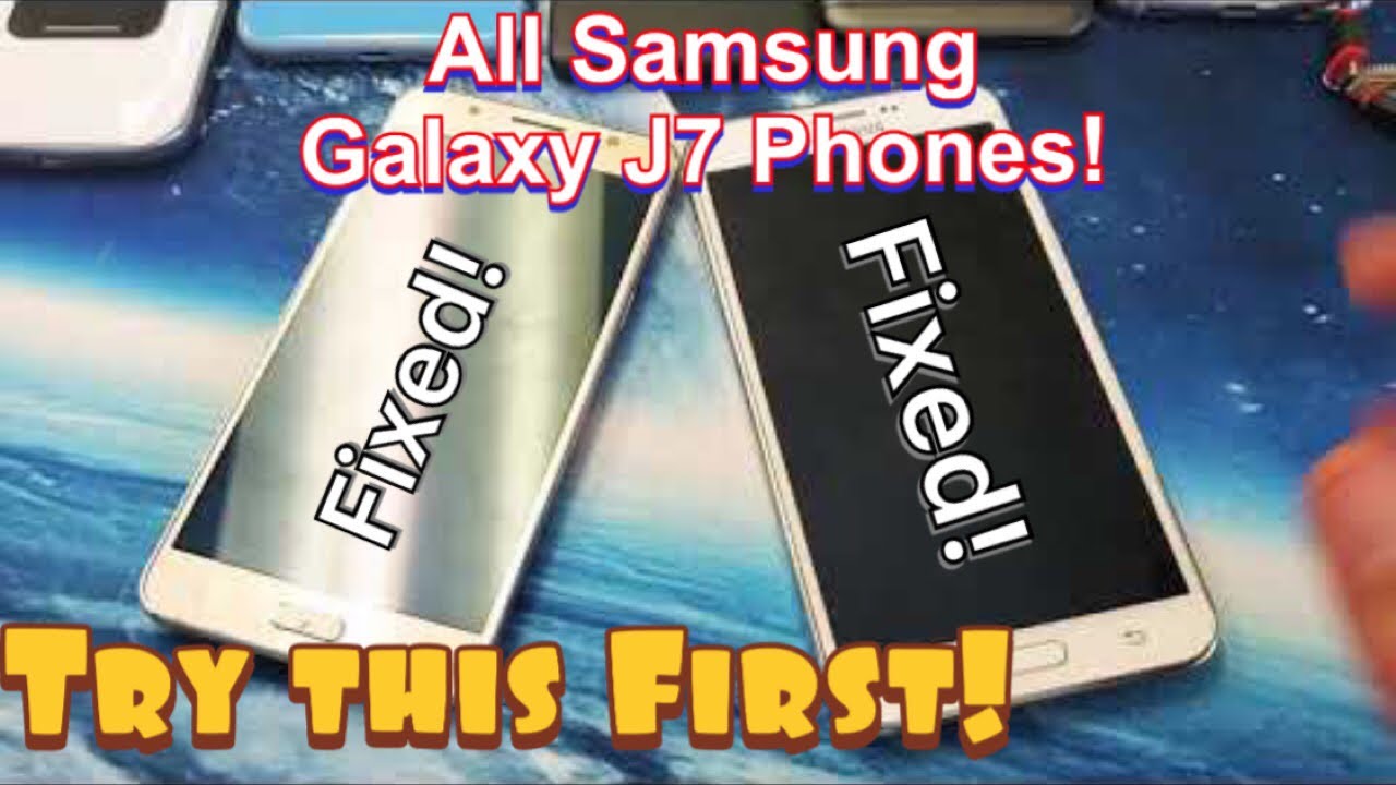 Все телефоны Galaxy J7 ОТРЕМОНТИРОВАНЫ! Черный экран, не видно изображение, пустой экран, не вклю...