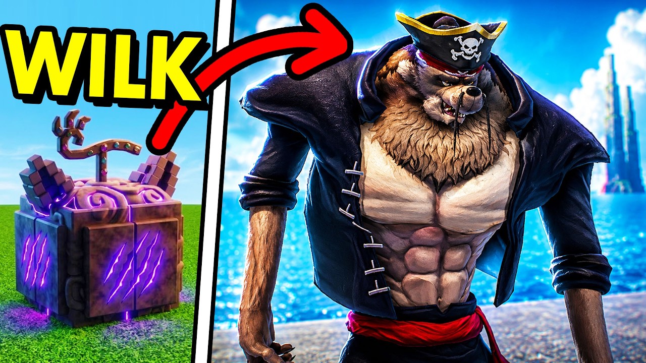 I Ate the LEGENDARY WOLF FRUIT... WHAT IS THIS LOL - Roblox Haze Seas
