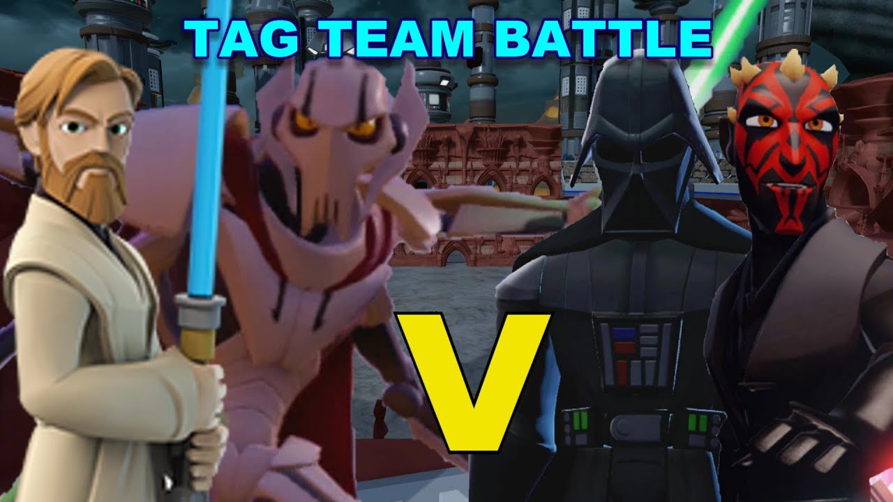 Di3.0 Obi Wan + General Grievous vs Darth Vader + Darth Maul