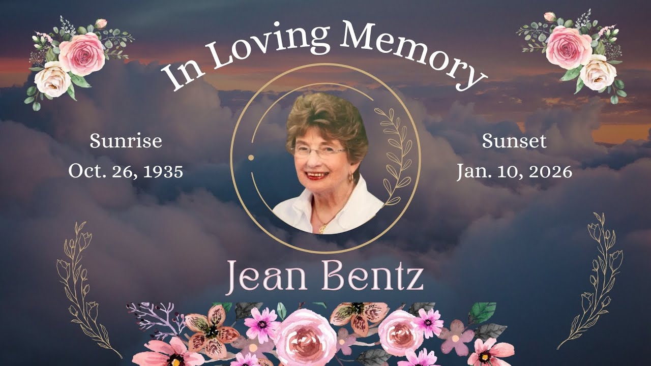 The Jean Bentz Memorial Service