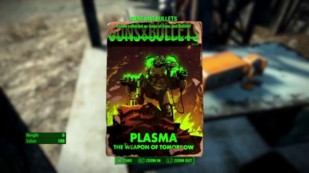Fallout 4 - Guns and Bullets, The Castle