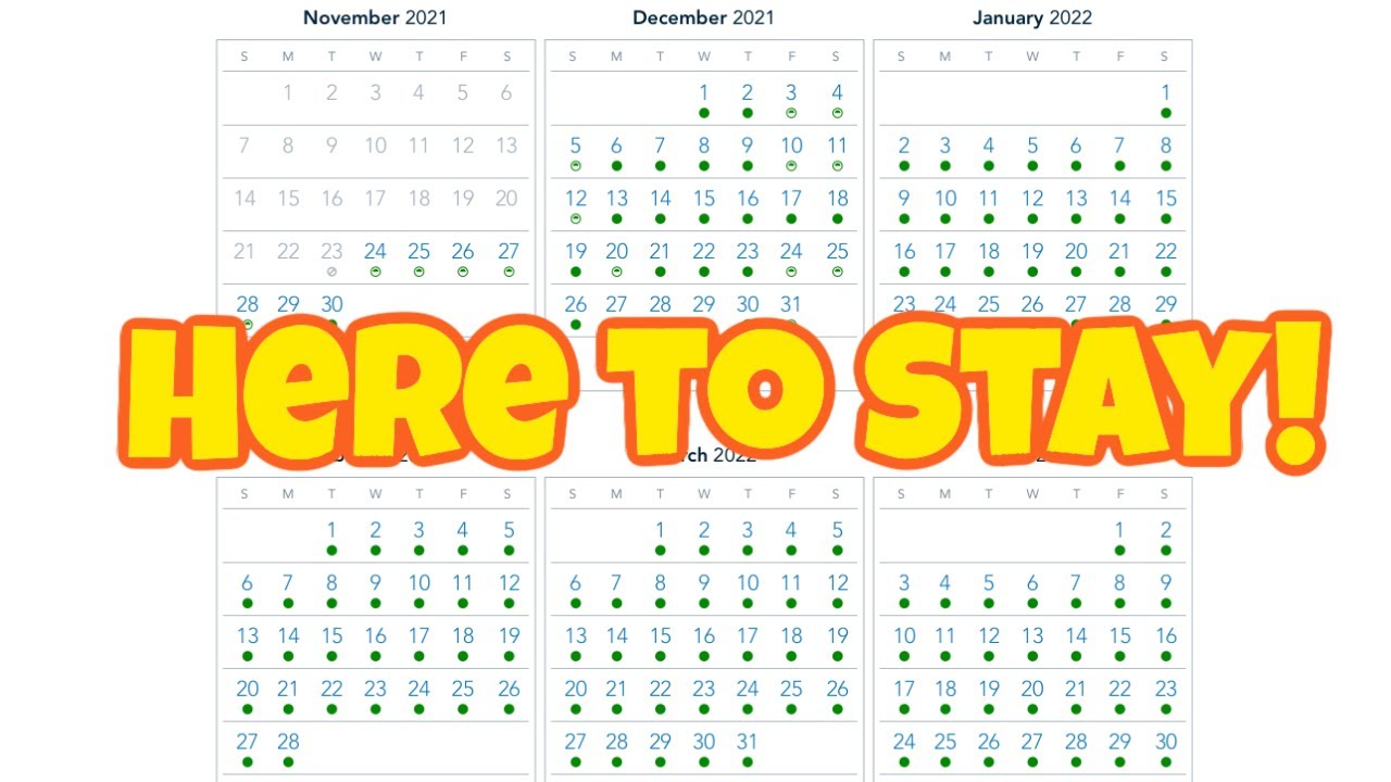 Walt Disney World Park Reservation System, Here to Stay