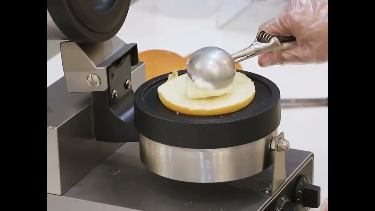 Kolice Commercial hamburger Gelato Panini Press Machine