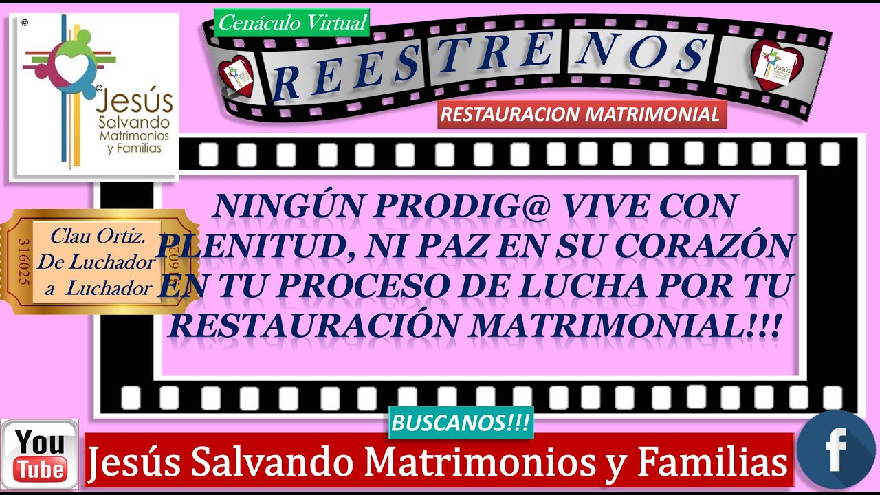 Ningún Prodig@ Vive con Plenitud ni Paz en su Corazón en tu Proceso de Restauración Matrimonial