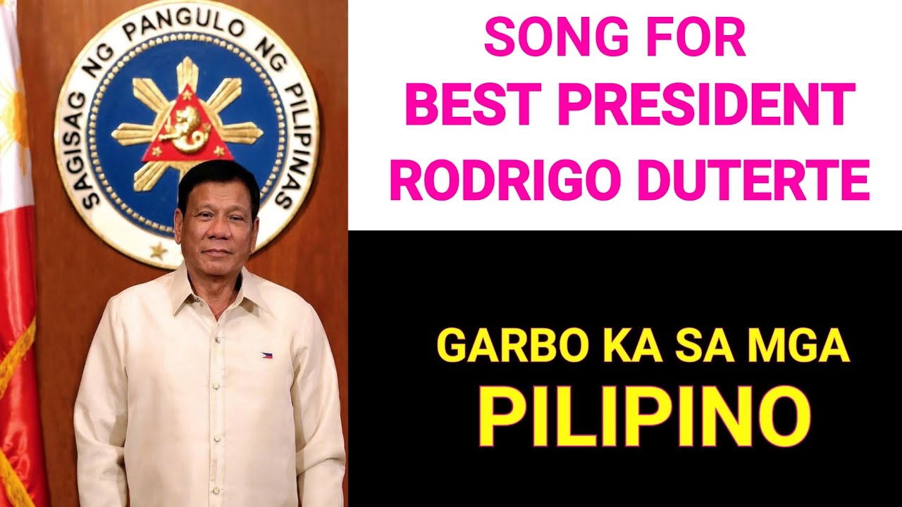 PRESIDENT DUTERTE SONG BY ROMEL AMANTE