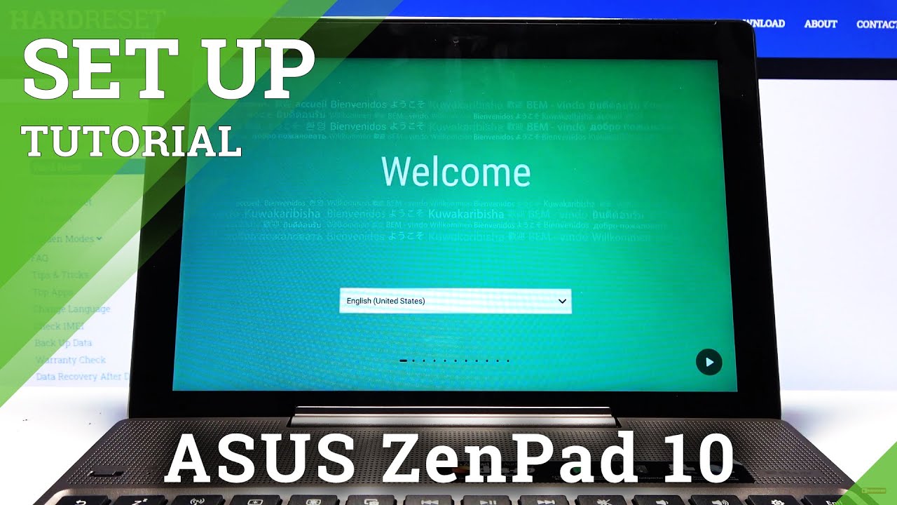 How to Set Up ASUS ZenPad 10 &ndash; First Activation and Configuration