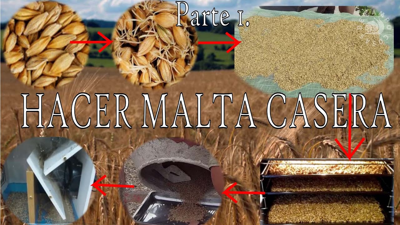 Como hacer malta casera. Parte 1.