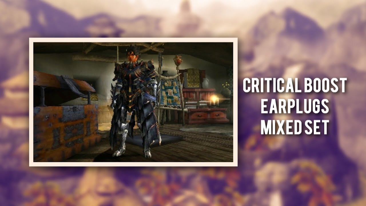 MHGen Mixed Set: Critical Boost Earplugs Set