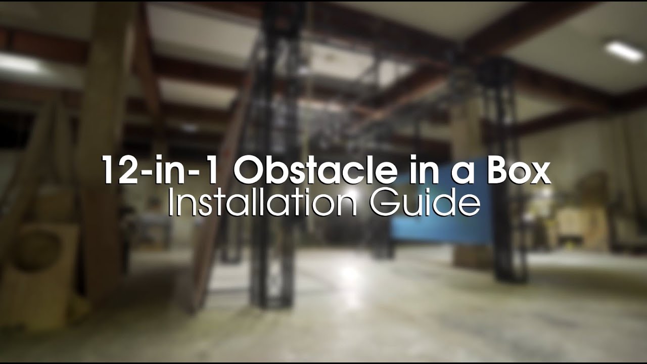 12-in-1 Obstacle in a Box | Installation Guide
