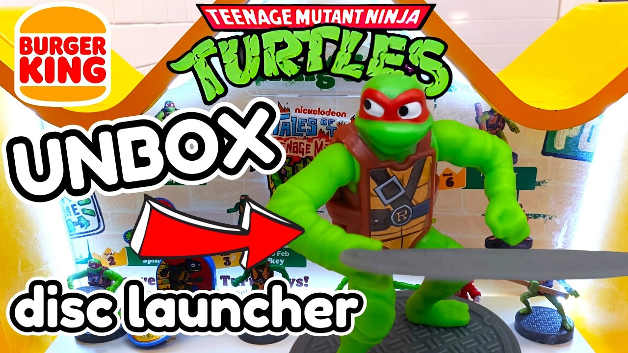 Teenage Mutant Ninja Turtles x Burger King - Raphael disc launcher