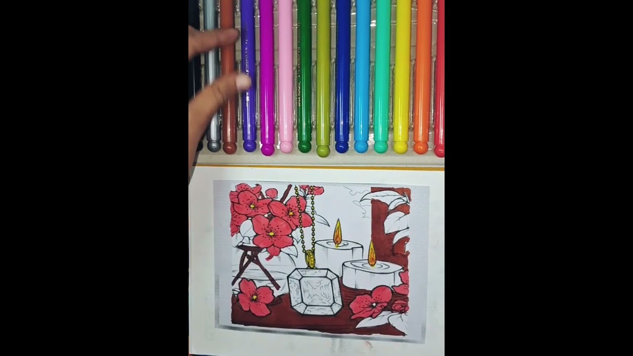Day 22/30 satisfying colouring videos 
