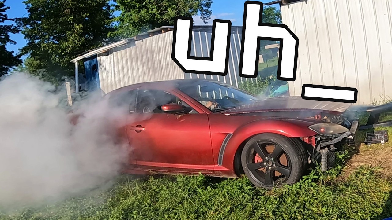 Reviving a $1200 Mazda RX8 - How Bad Could it Be?