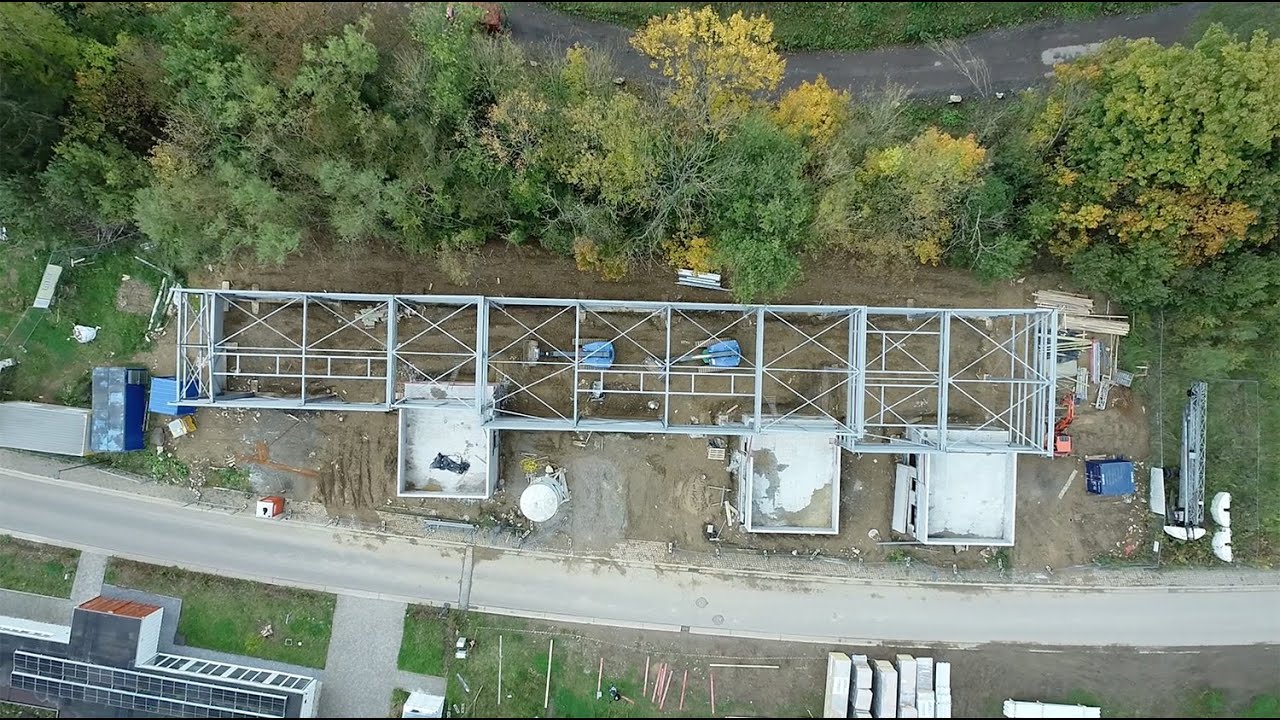 Chantier de la SPI &agrave; Chaineux