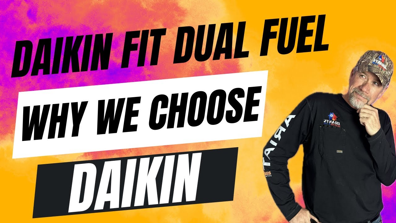 Ultimate Comfort: Daikin FIT Heat Pump Dual Fuel System with Humidification | Why We Choose Daikin!