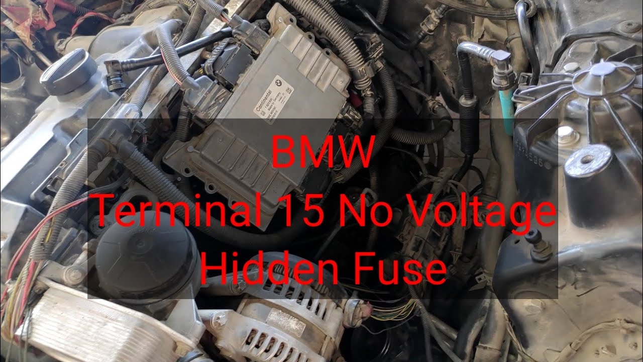 BMW Terminal 15. Нет напряжения. Скрытые предохранители [ РЕШЕНО ]