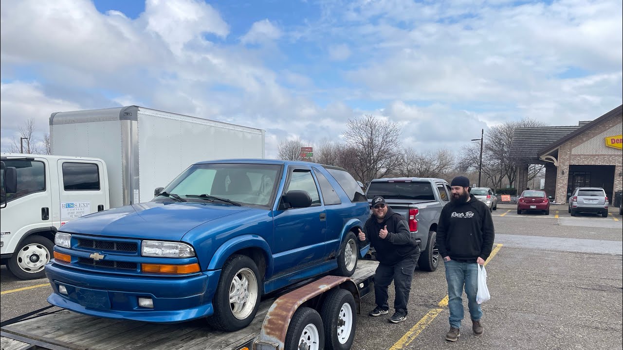 Picking up project Papa Smurf from @gen2garage