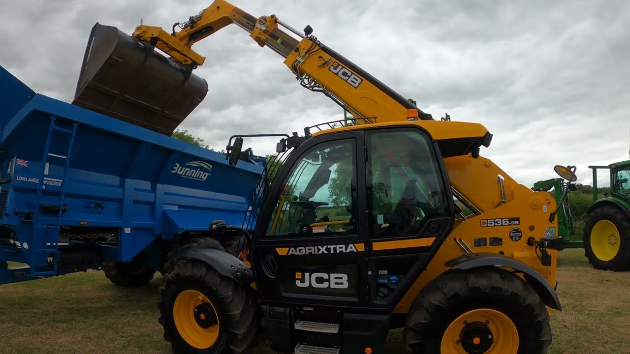 2024 JCB 536-95 AgriXtra 4WS 4WS 4.8 Litre 4-Cyl Diesel TeleHandler Wheel Loader (150 HP) Harrison