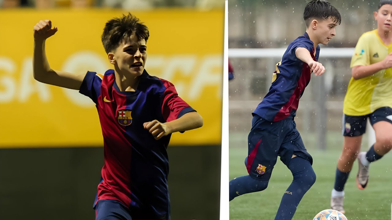 David Moreno - Skills and Goals 2025 - Best Young Player at La Masia Academy 💎⭐