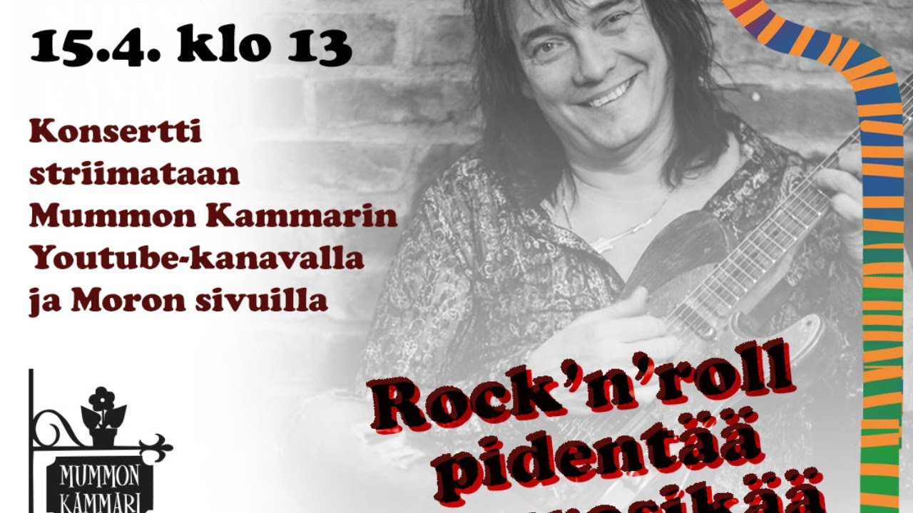 Costello Hautamäki: Rock´n roll pidentää murrosikää  - konsertti 15.4.2021