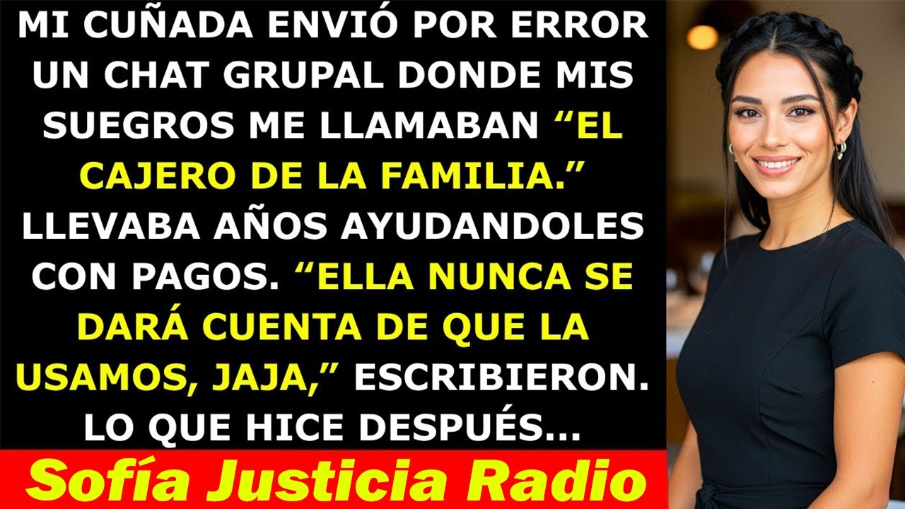 Mi Cuñada Reveló el Chat Donde Mis Suegros Me Llamaban “El Cajero de la Familia” —No Lo Vieron Venir
