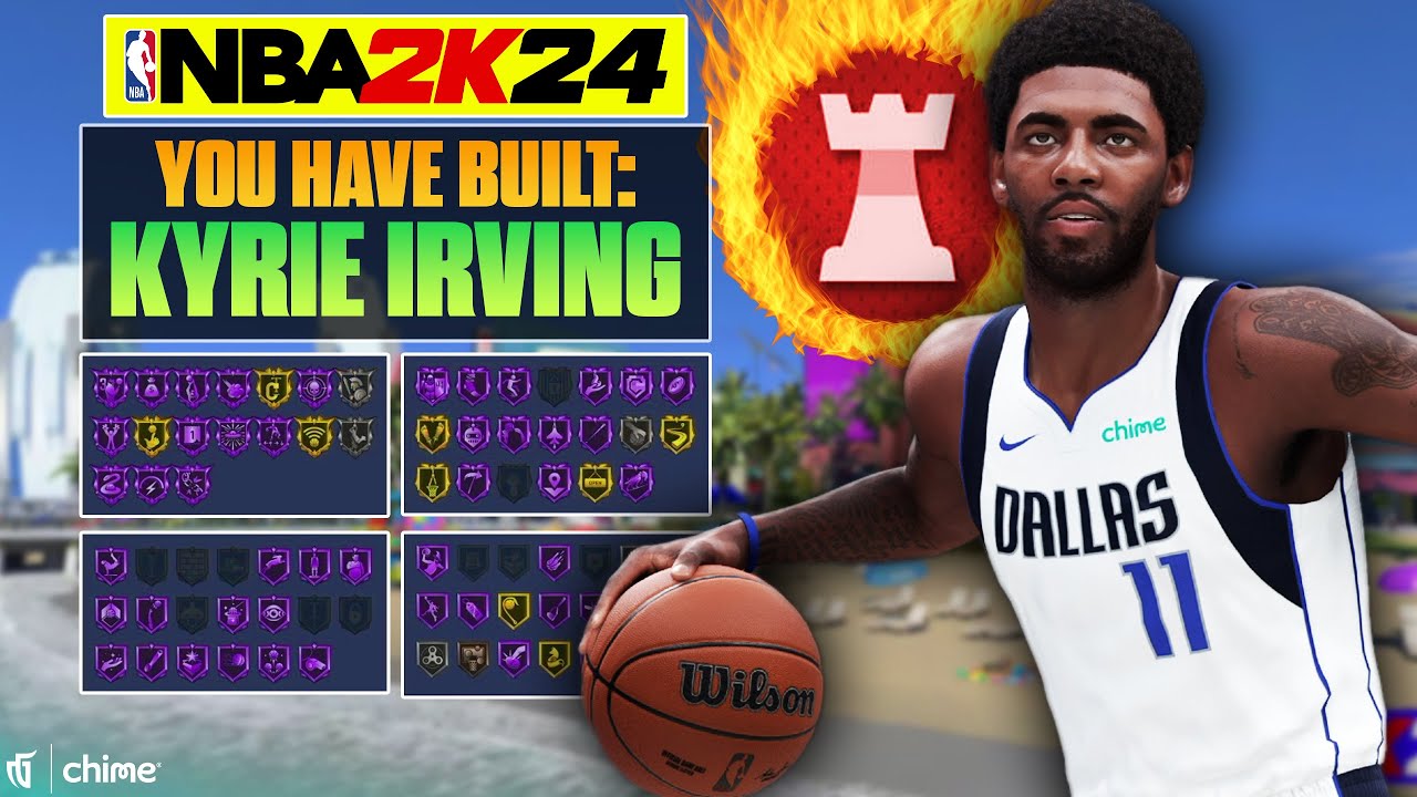 How To Make Kyrie Irving EXACT build on NBA 2K24!