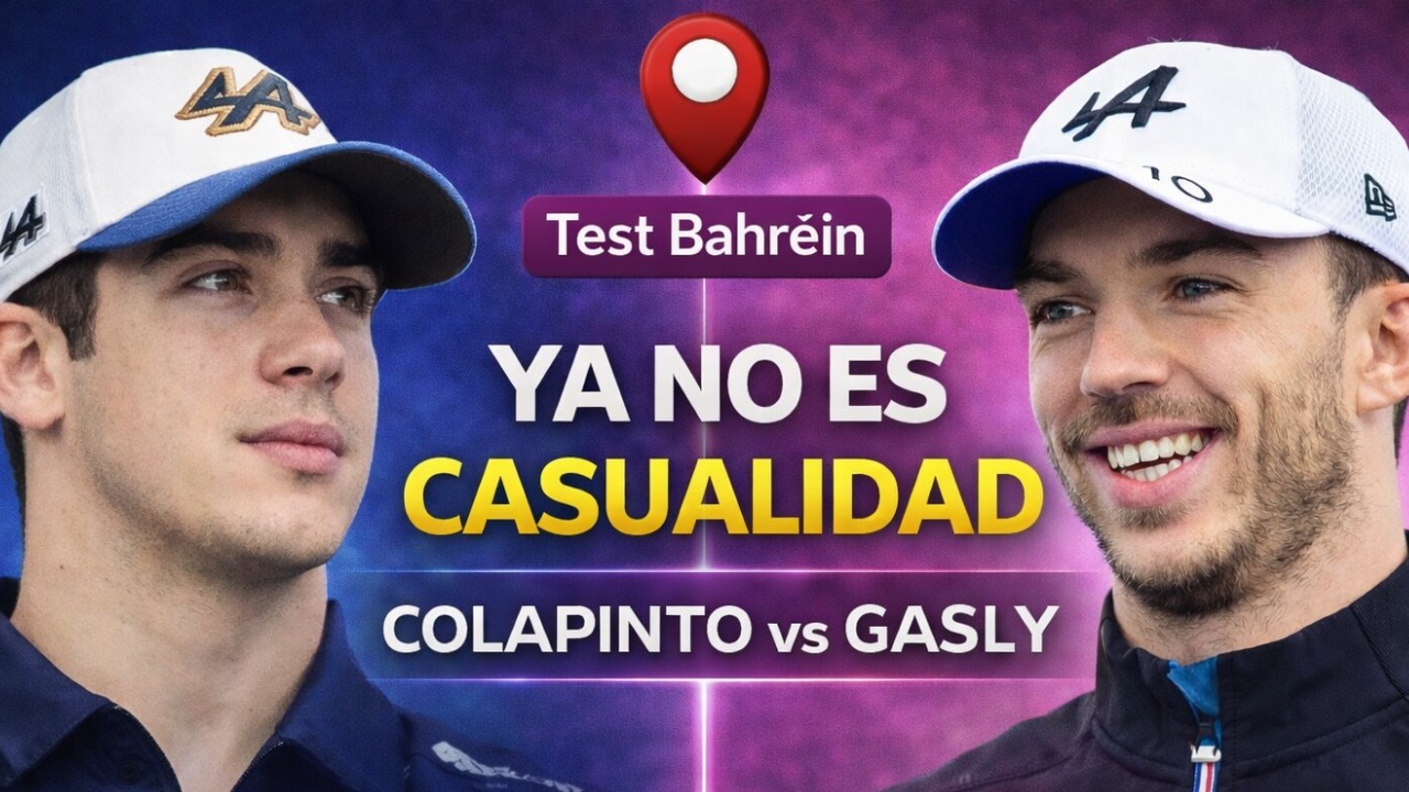 Colapinto vs Gasly en Bahréin: lo que confirmaron los tres últimos días de test #2
