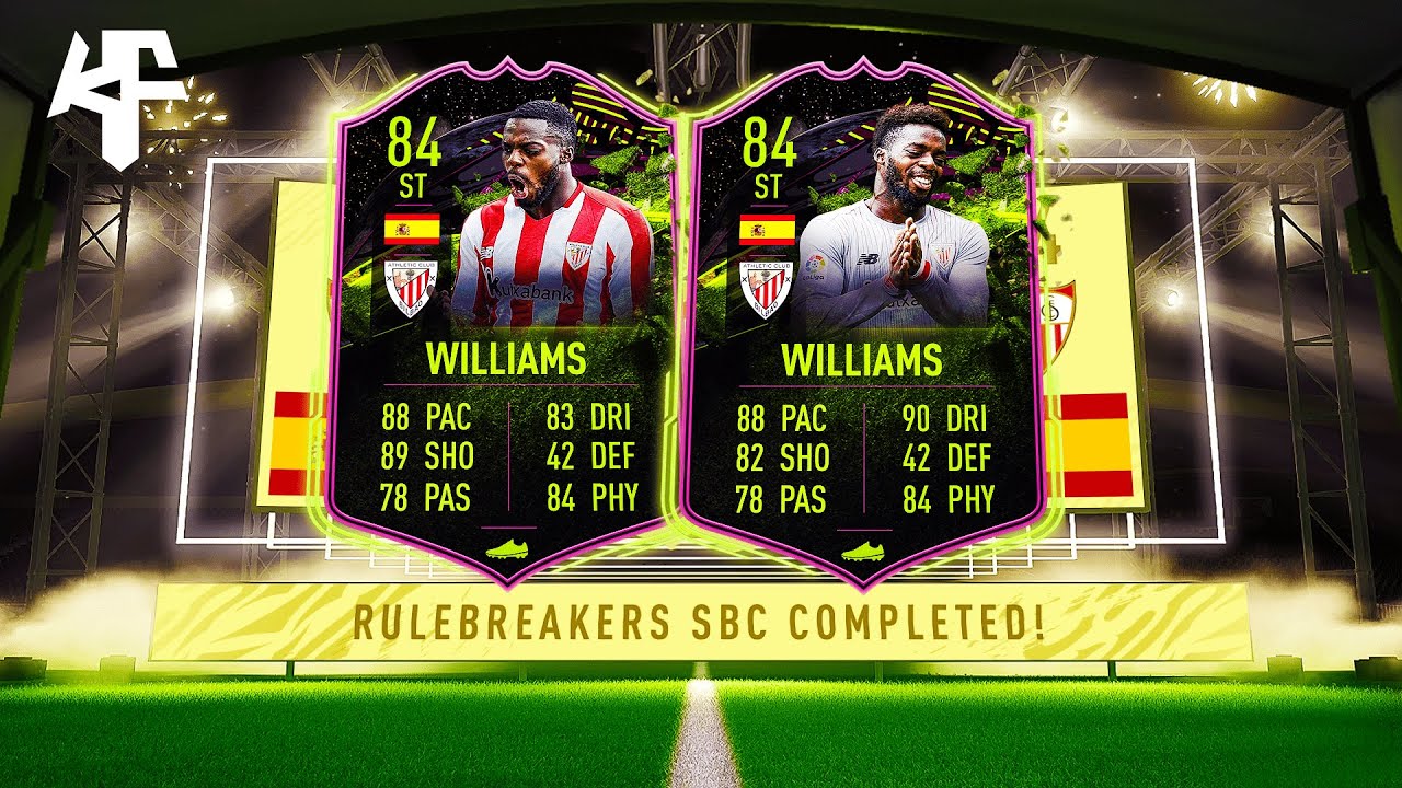 Rulebreaker Williams SBC Completed - Tips & Cheap Method - Fifa 21