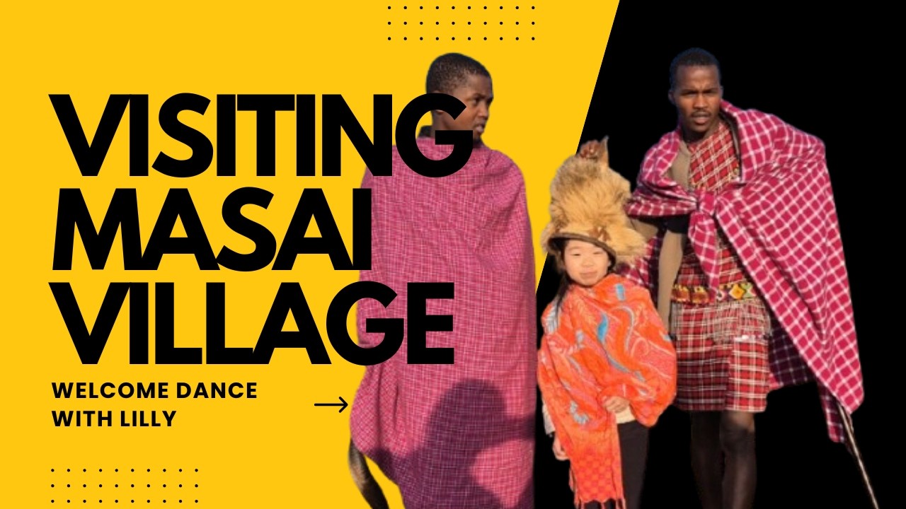 케냐 간 릴리 vlog3(Visiting Masai Village)