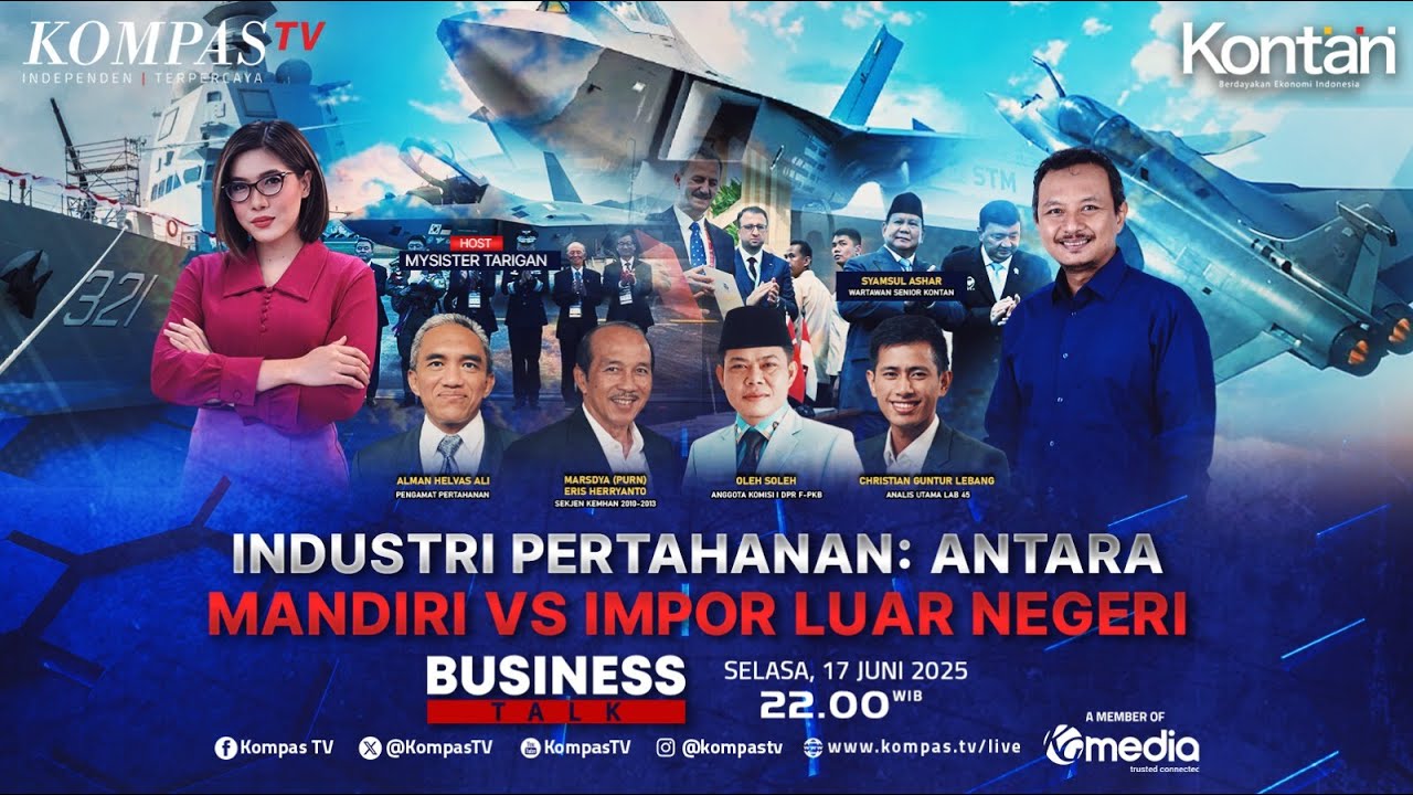 LIVE - Industri Pertahanan: Antara Mandiri Vs Impor Luar Negeri | BUSINESS TALK