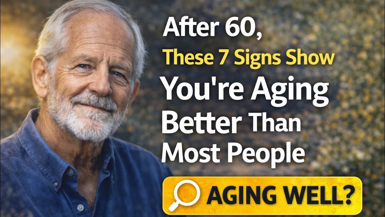 After 60, These 7 Signs Show You’re Aging Better Than Most People