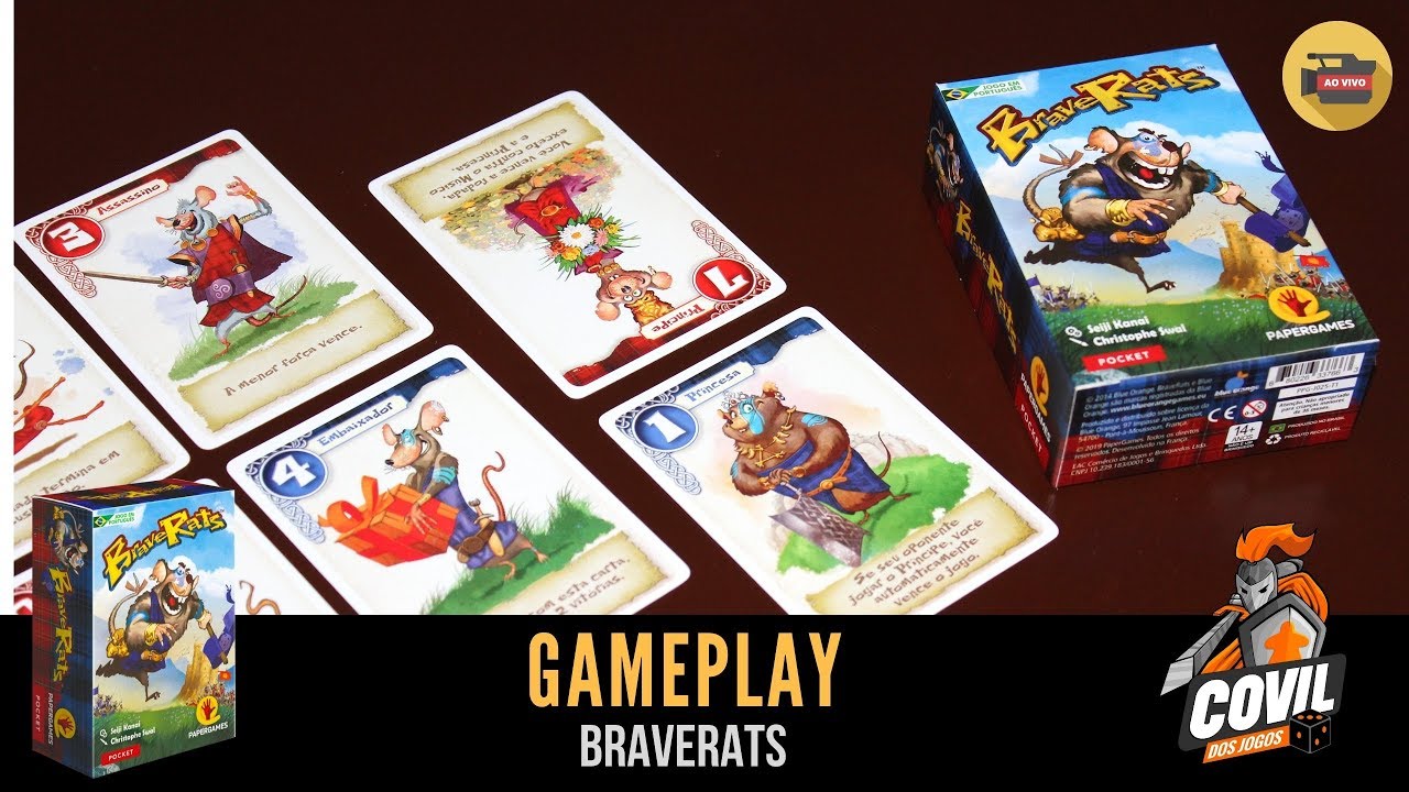 Covil dos Jogos - BraveRats (Ao Vivo)