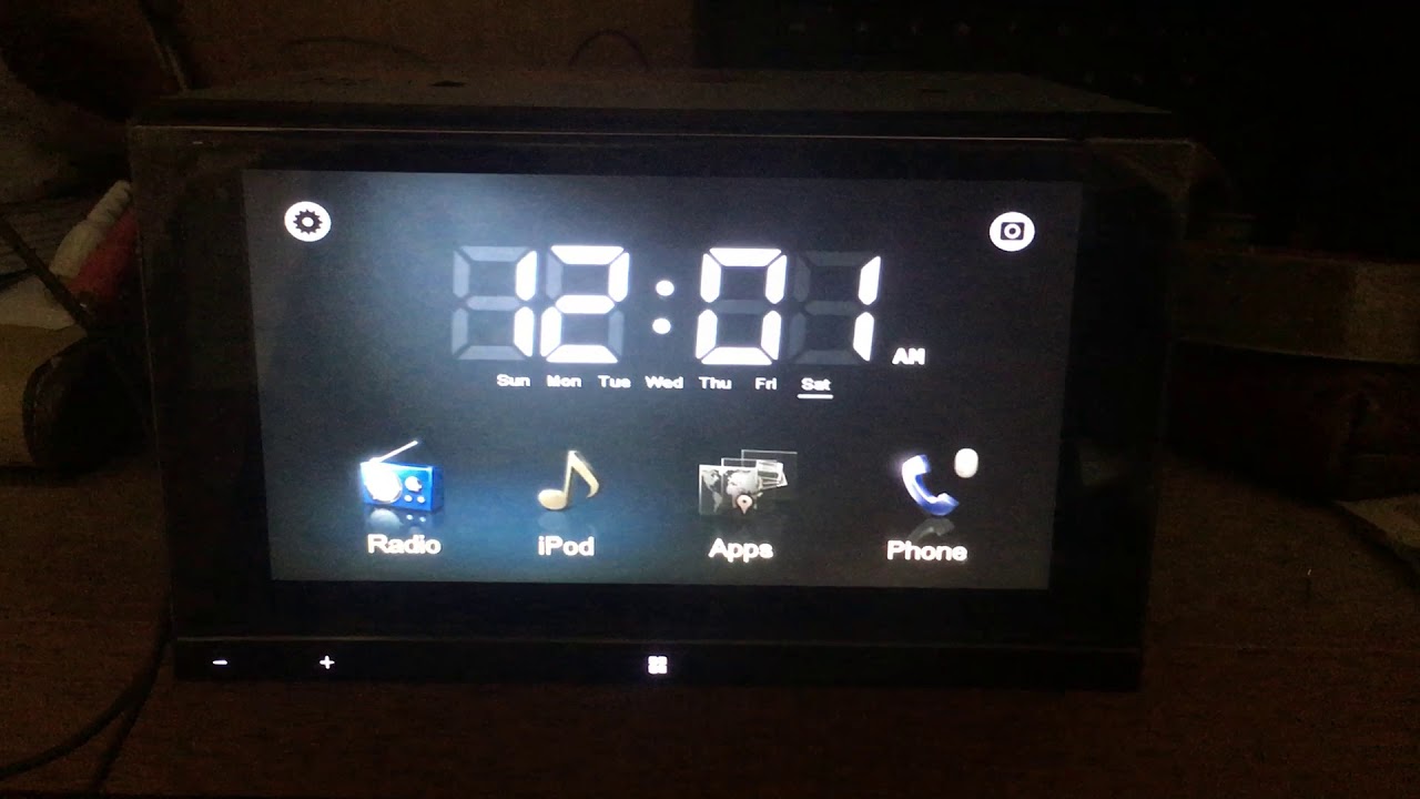 Pioneer SPH-DA02 screen failure working with a mouse
