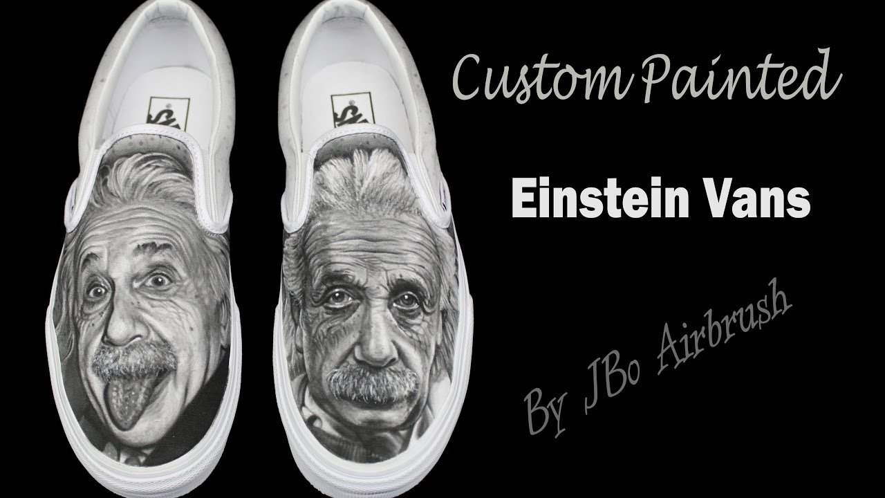Custom Painted Vans Airbrush Time-Lapse