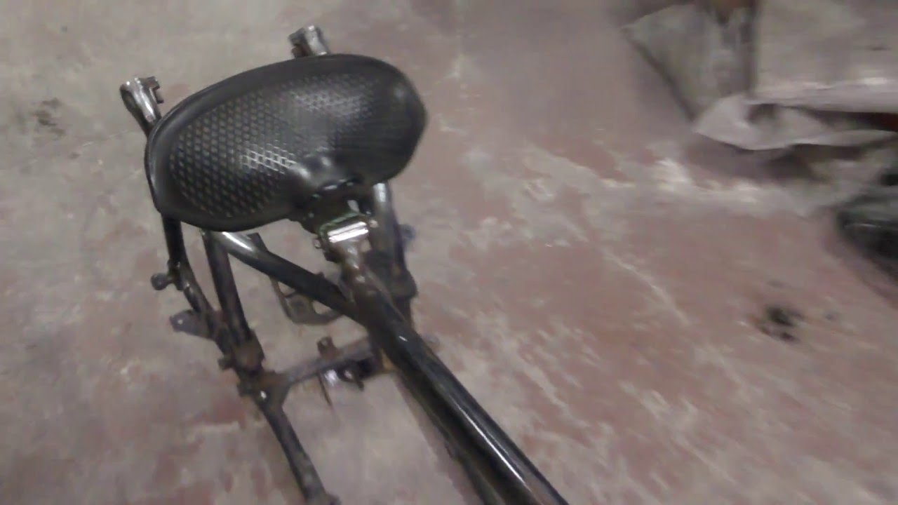 Ч 5.Мотоцикл из запчастей. Рама мотоцикла. Сварочные работы  Днепр-12 (К-750 ,М-72 ,Урал)