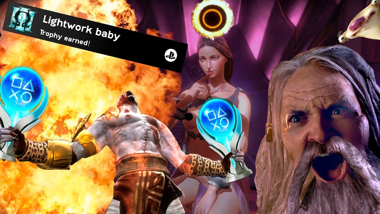 Platinum on God Of War III was TOO EASY.