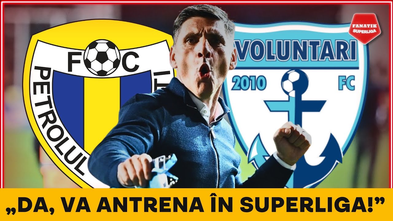 Florin Parvu, NOUL ANTRENOR al Petrolului!? Conducerea lui FC Voluntari a dat RASPUNSUL FINAL