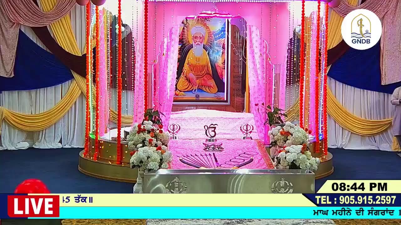 Guru Nanak Darbar Gore Road Brampton - Live