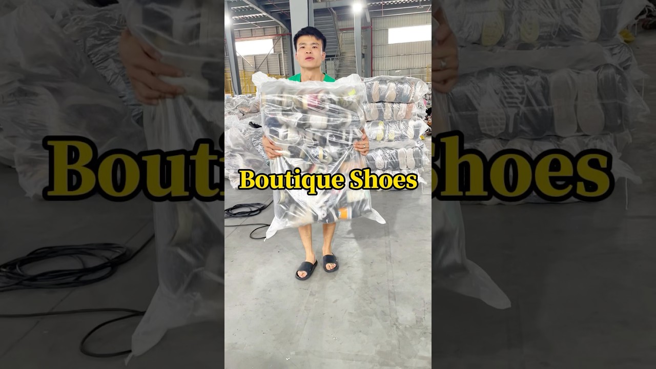 Used brand shoes wholesale supplier in Guangzhou China #secondhandshoes #shoes #secondhandshoes