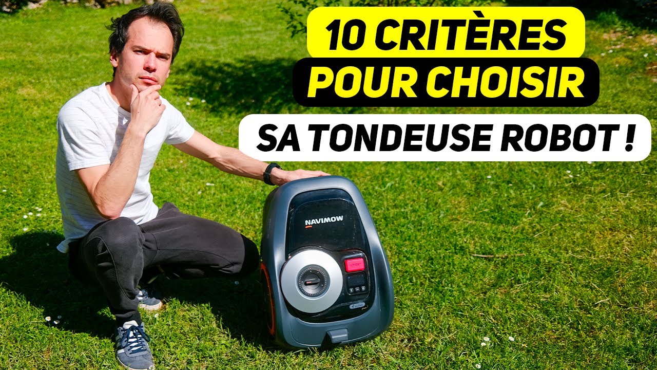 10 CRITÈRES pour bien choisir son ROBOT TONDEUSE avec la tondeuse robot sans fil Segway Navimow i108