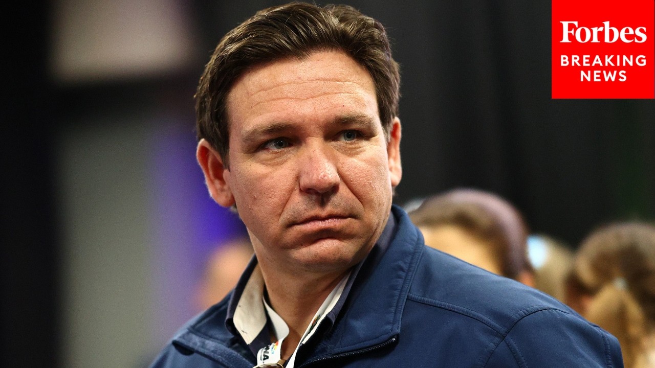 Florida Gov. Ron DeSantis Signs Legislation To Protect Florida's Coastline
