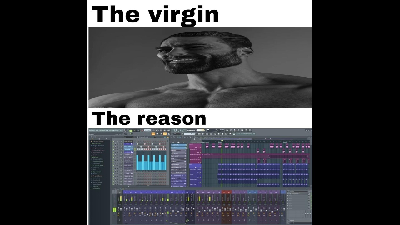 Alone on Valentines Day Making beats in FL Studio