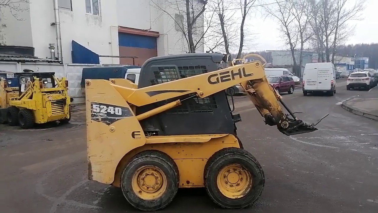 Gehl 5240 Turbo мини погрузчик.