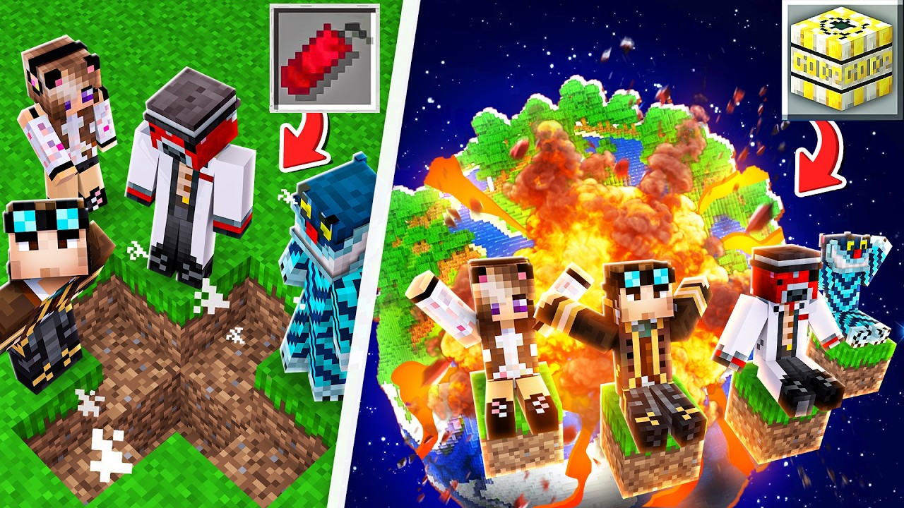 DISTRUGGIAMO LA NUOVA SHIP SU MINECRAFT VANILLA CON I VECCHI WGF!