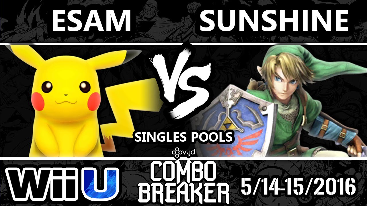 CB2016 Pools - PG | ESAM (Pikachu) Vs. Sunshine (Sheik, Link) SSB4 Tournament - Smash Wii U